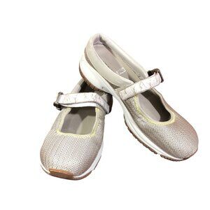 Merrell Encore Shoes Mary Jane Breeze Beige Womens 9 Slip-On Walking Comfort